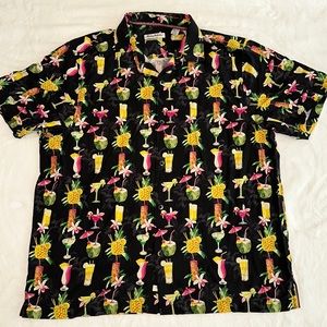 TOMMY BAHAMA 100% SILK XXL